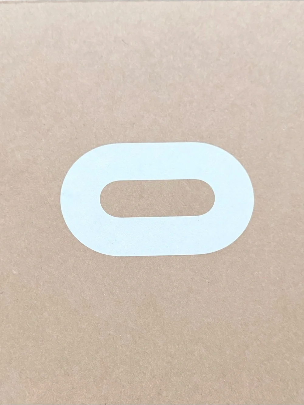 Oculus standalone VR headset with white controllers